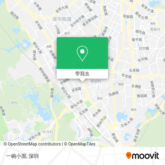 一碗小面地图