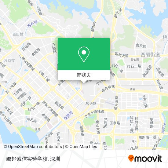 崛起诚信实验学校地图