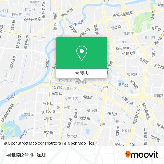 祠堂南2号楼地图