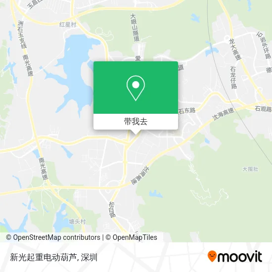 新光起重电动葫芦地图