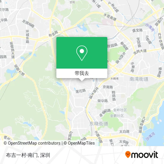 布吉一村-南门地图