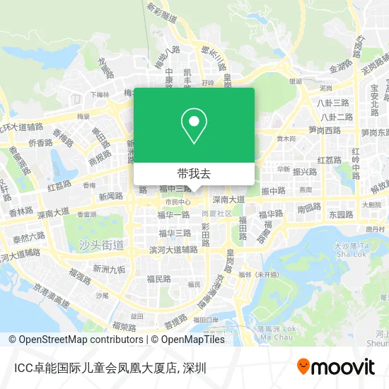 ICC卓能国际儿童会凤凰大厦店地图