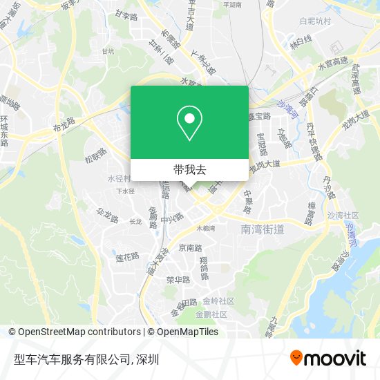 型车汽车服务有限公司地图