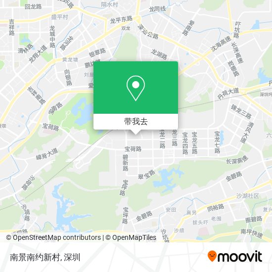 南景南约新村地图