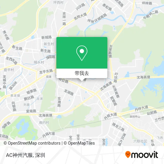 AC神州汽服地图