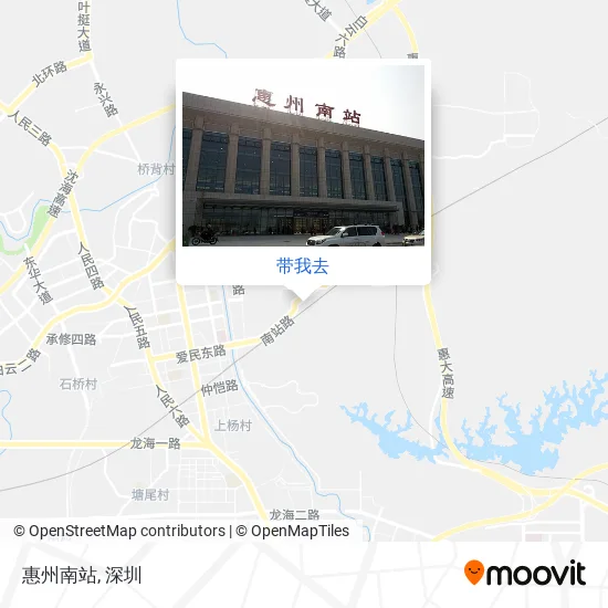惠州南站地图