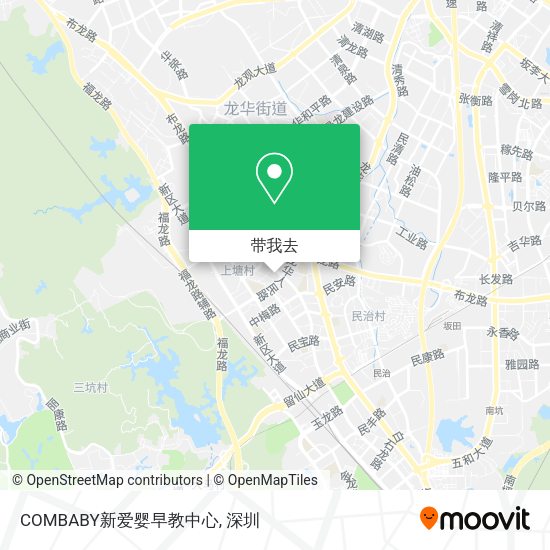 COMBABY新爱婴早教中心地图