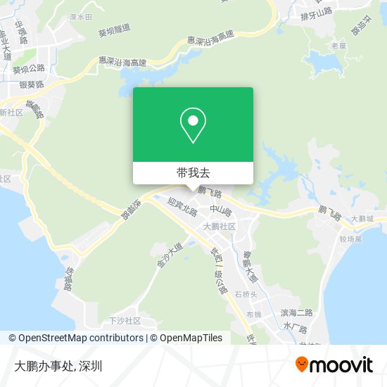 大鹏办事处地图