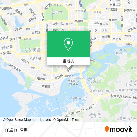 保盛行地图