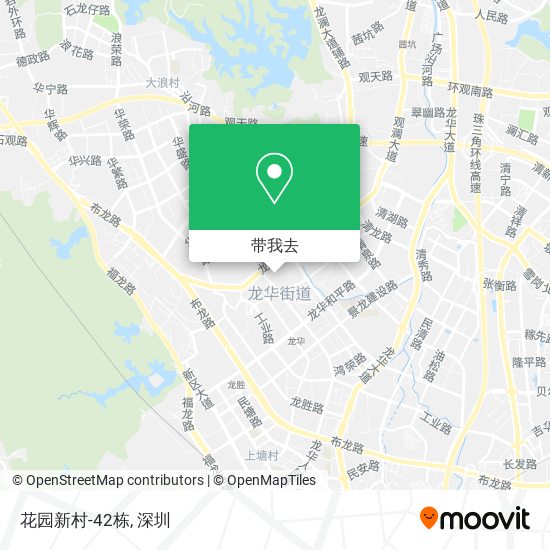 花园新村-42栋地图