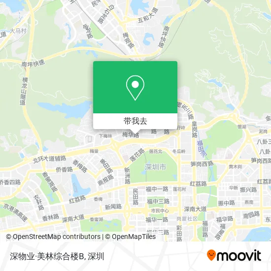 深物业·美林综合楼B地图