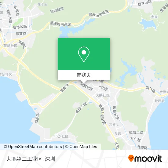 大鹏第二工业区地图