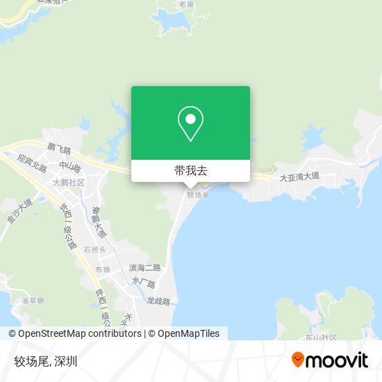 较场尾地图