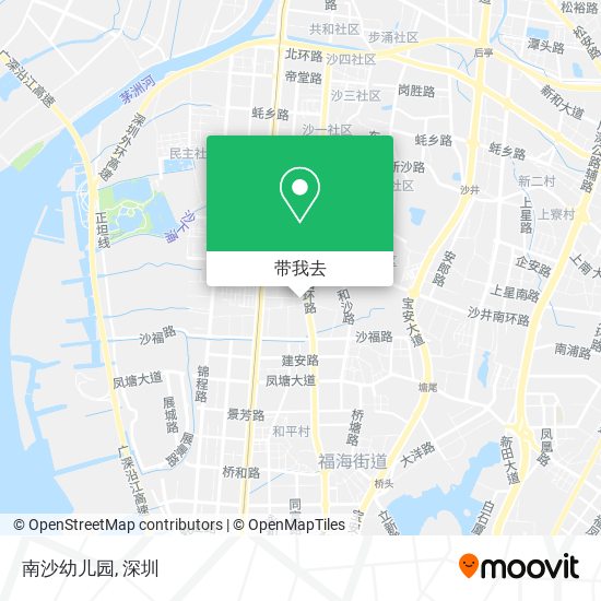 南沙幼儿园地图