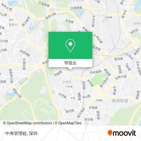 中海管理处地图