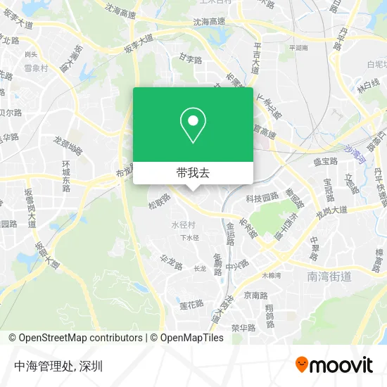 中海管理处地图