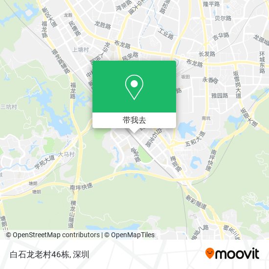 白石龙老村46栋地图