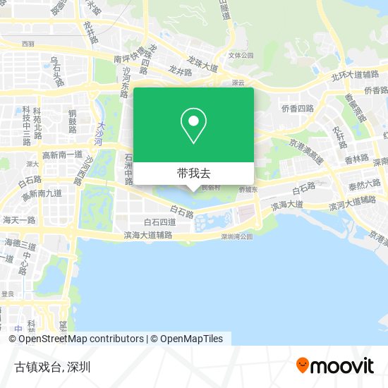 古镇戏台地图