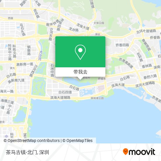 茶马古镇-北门地图