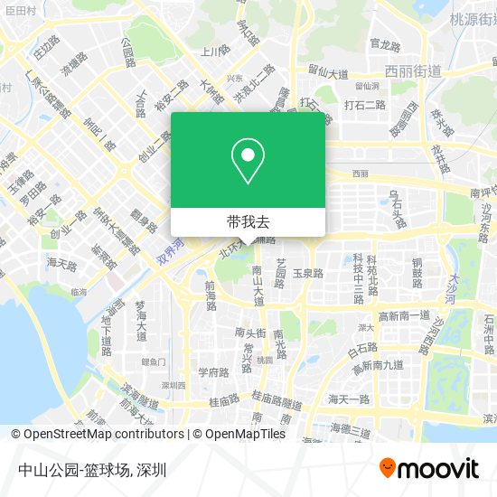 中山公园-篮球场地图