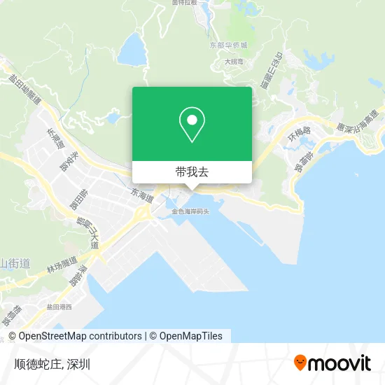 顺德蛇庄地图
