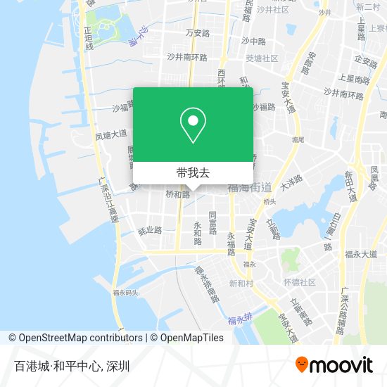 百港城·和平中心地图