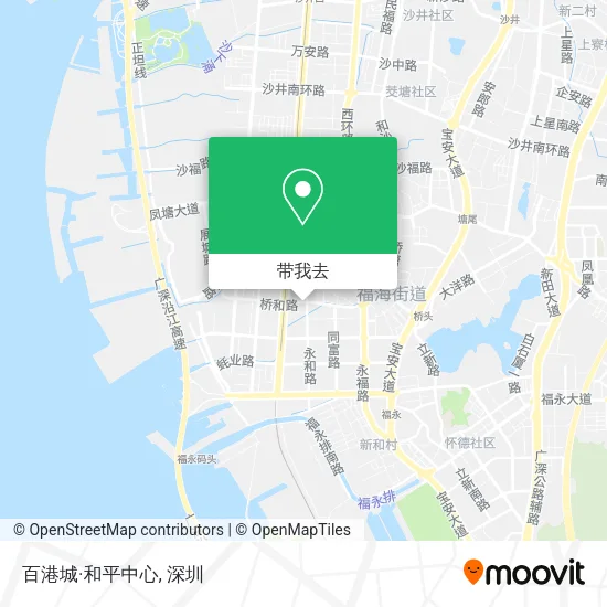百港城·和平中心地图