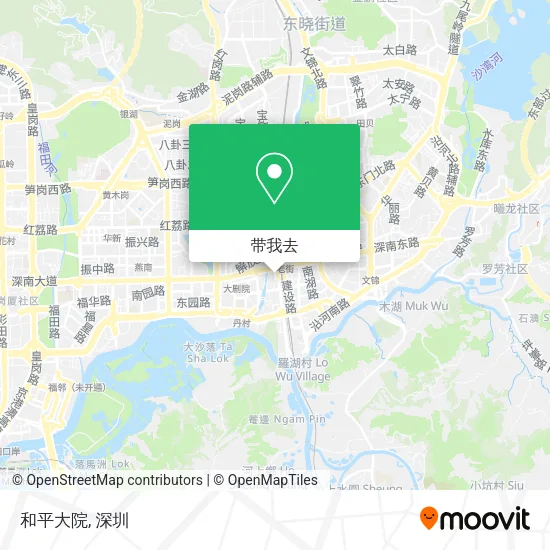 和平大院地图