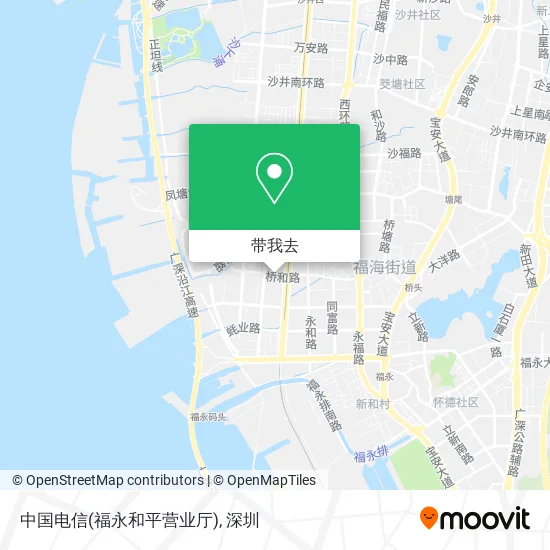 中国电信(福永和平营业厅)地图