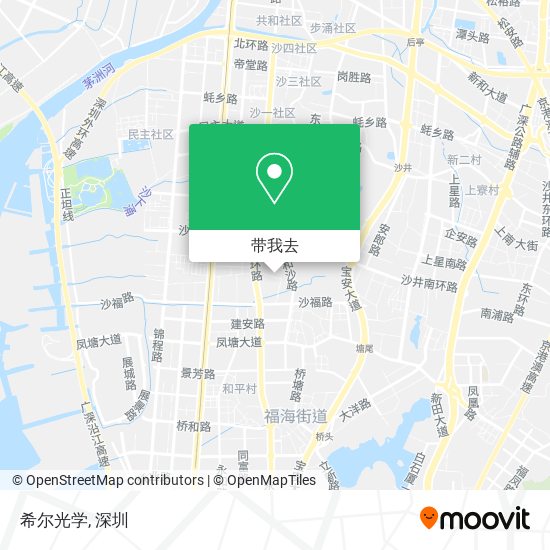 希尔光学地图