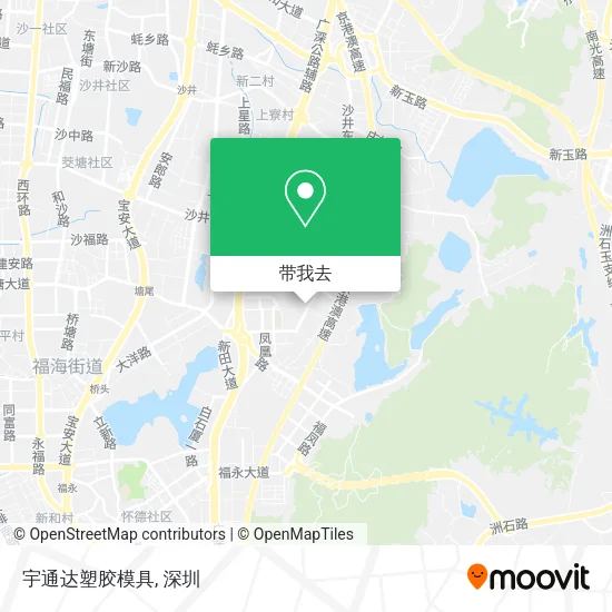 宇通达塑胶模具地图