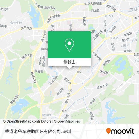 香港老爷车联顺国际有限公司地图