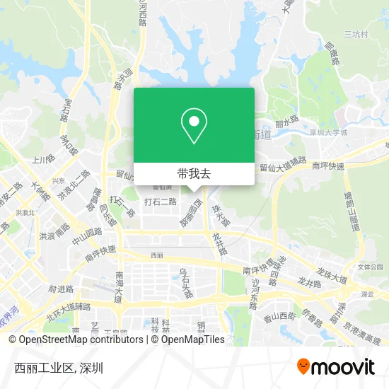 西丽工业区地图