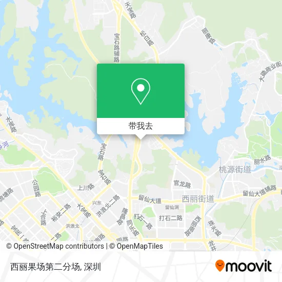 西丽果场第二分场地图