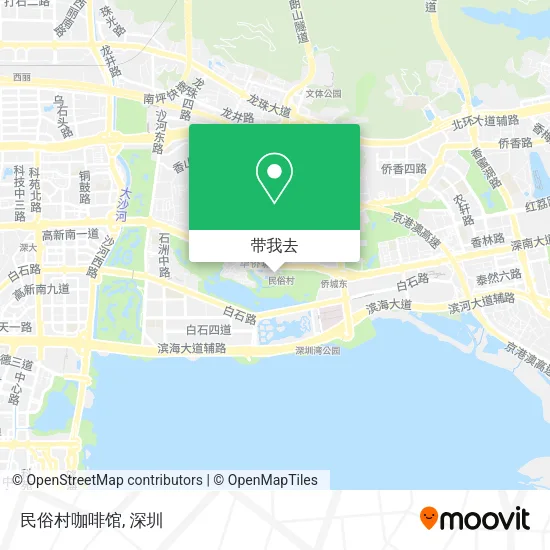 民俗村咖啡馆地图