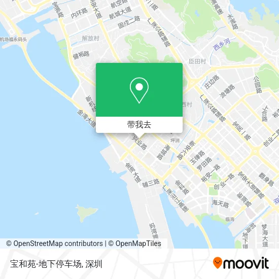 宝和苑-地下停车场地图