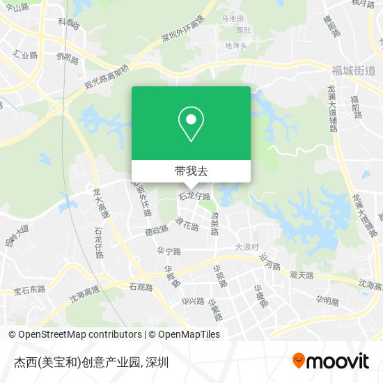 杰西(美宝和)创意产业园地图