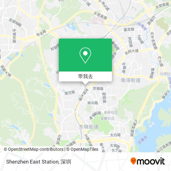 Shenzhen East Station地图
