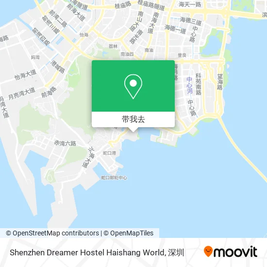 Shenzhen Dreamer Hostel Haishang World地图