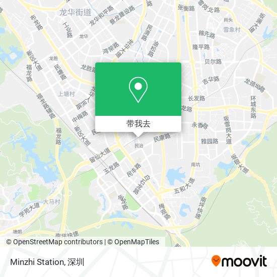 Minzhi Station地图