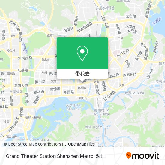 Grand Theater Station Shenzhen Metro地图