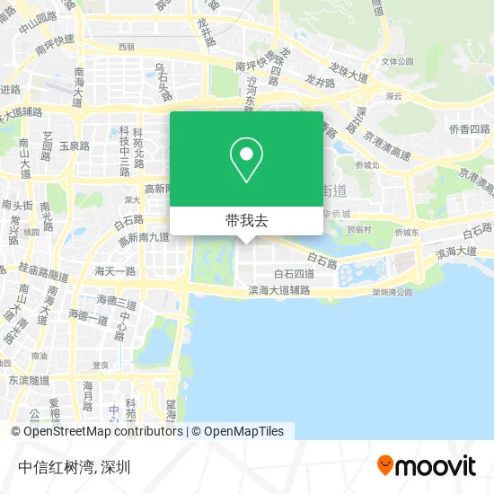 中信红树湾地图