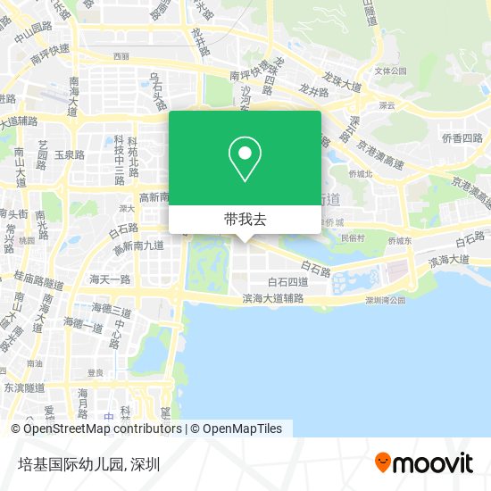 培基国际幼儿园地图