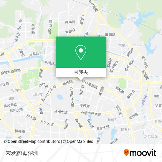 宏发嘉域地图
