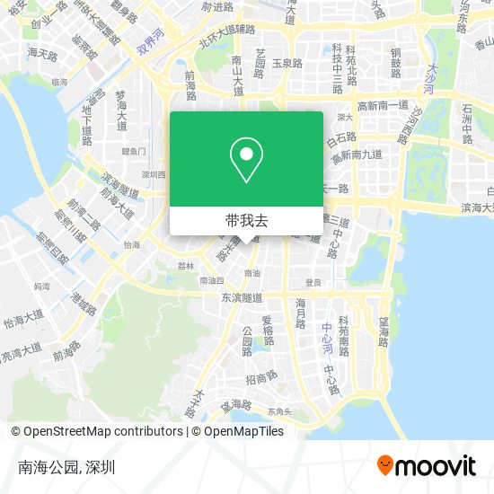 南海公园地图