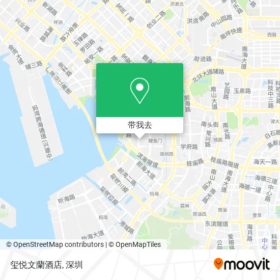 玺悦文蘭酒店地图