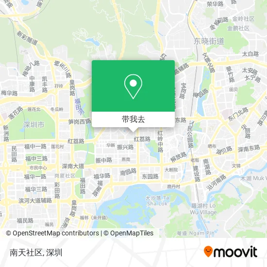 南天社区地图