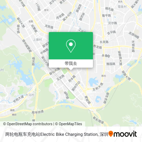 两轮电瓶车充电站Electric Bike Charging Station地图