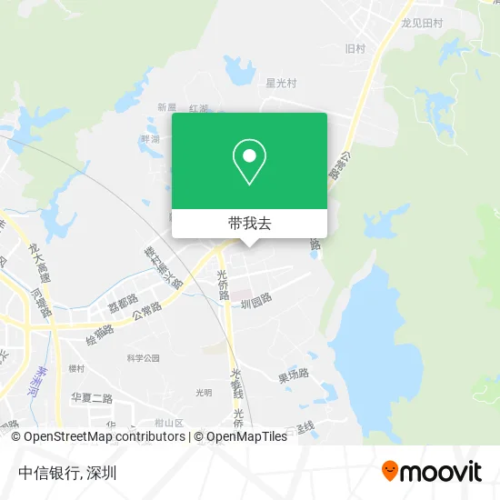 中信银行地图