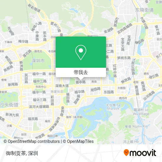 御制贡茶地图